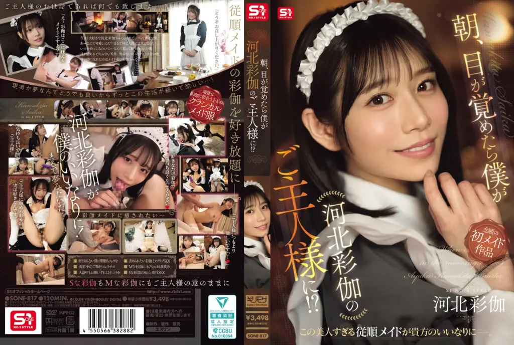 河北彩伽のパッケージ写真1作目。