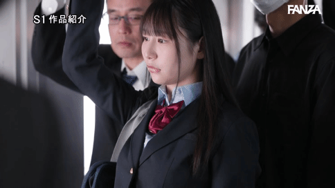 しれっと痴漢されるJK