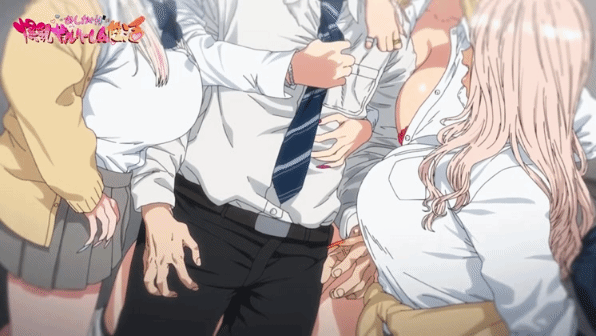 痴漢と間違えられるおじさん。